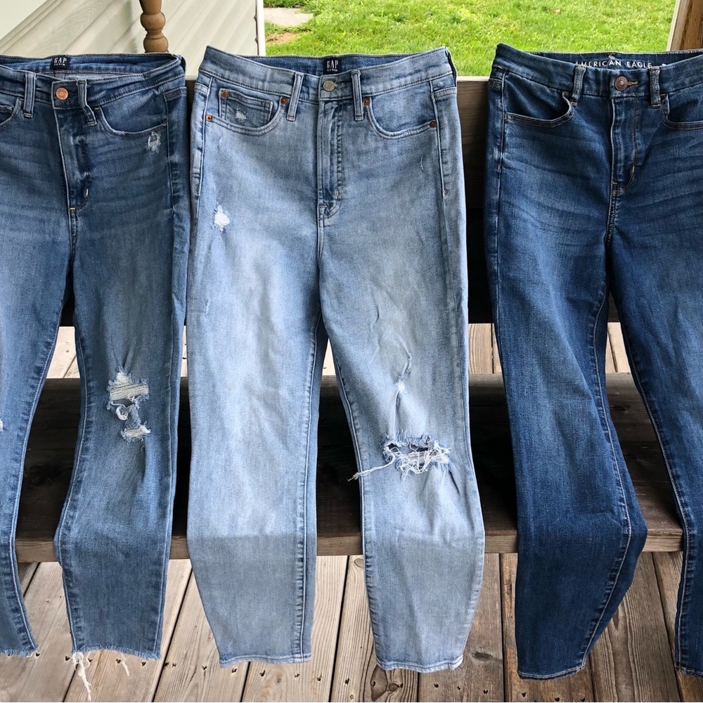 4 pairs of 6/28 Skinny Jeans for $50.